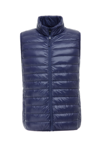 J627  Printing Own design down vest   Tailor-made  quilted jackets  down coats wholesaler 